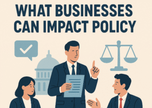 What businesses can impact policy | TheInsideHub 2025