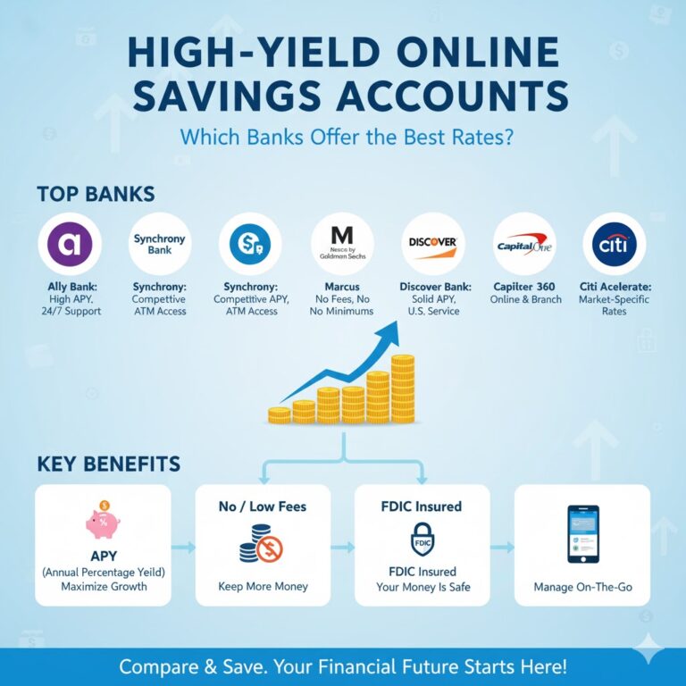 Best High-Yield Online Savings Accounts: Which Banks Offer the Best Rates?